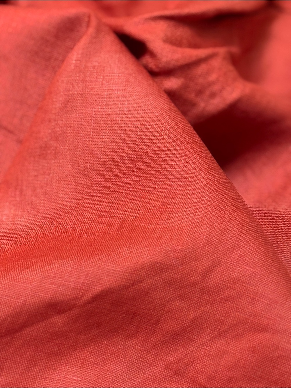 NWT Reformation Sadey Linen Halter Dress Blood Orange Size 8 Resort - Picture 11 of 11